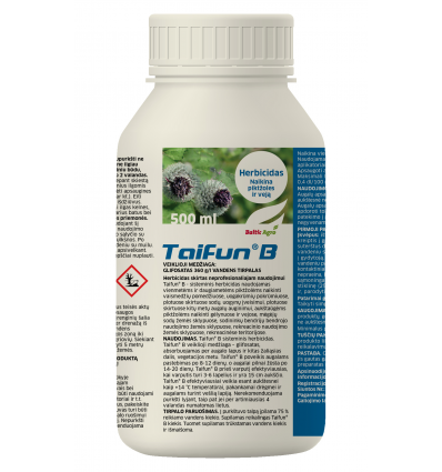 TAIFUN B GLIFOSATINIS HERBICIDAS 500 ML