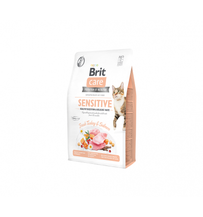 BRIT CARE SENSITIVE DIGESTION 2KG KATĖMS