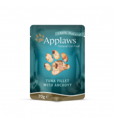 APPLAWS TUNA FILLET WITH WHOLE ANCHOVY KONSERVAI 70G KATĖMS 8006ML-A