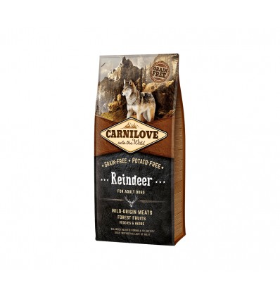 CARNILOVE REINDEER ADULT 12KG ŠUNIMS