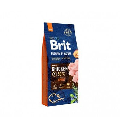 BRIT PREMIUM NATURE SPORT 15KG ŠUNIMS