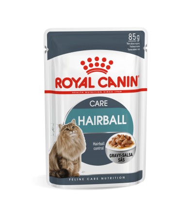 ROYAL CANIN FCN WET 85G HAIRBALL CARE IN GRAVY KATĖMS