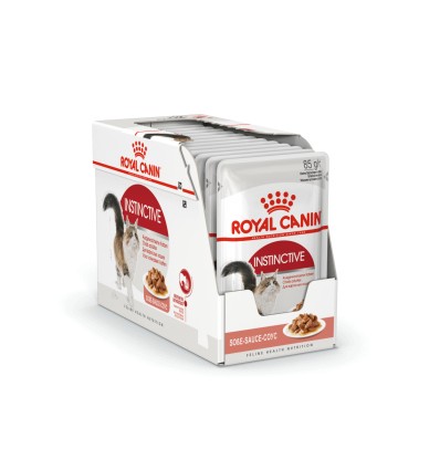 ROYAL CANIN FHN WET 85Gx12 INSTINCTIVE IN GRAVY KATĖMS