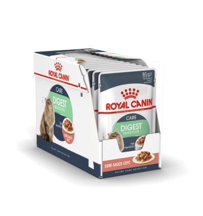 ROYAL CANIN FCN WET 85Gx12 DIGEST SENSITIVE IN GRAVY KATĖMS