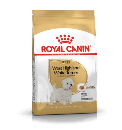 ROYAL CANIN BHN 3KG WESTHIGHLAND WHITE TERRIER ADULT ŠUNIMS