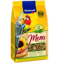 VITAKRAFT PREMIUM MENU MAISTAS 1KG 2110621 PAPŪGOMS