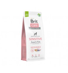 BRIT CARE SENSITIVE INSECT&FISH 12KG ŠUNIMS