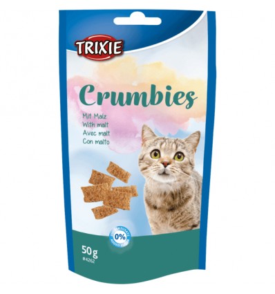 TRIXIE CRUMBIES SU SALYKLU 50G SKANĖSTAS KATĖMS