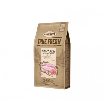 CARNILOVE TRUE FRESH TURKEY 4KG ŠUNIMS