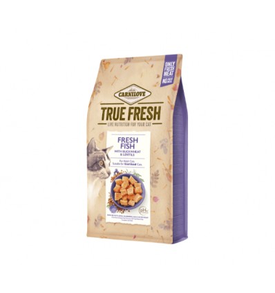 CARNILOVE TRUE FRESH FISH 1,8KG KATĖMS