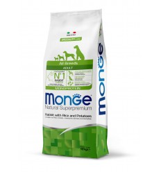 MONGE DRY DOG SPECIAL LINE - ALL BREEDS ADULT RABBIT, RICE & POTATOES 12KG ŠUNIMS