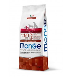 MONGE DRY DOG SPECIAL LINE - MINI ADULT LAMB, RICE & POTATOES 7,5KG ŠUNIMS