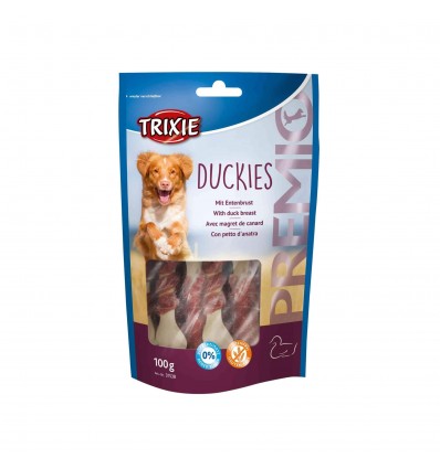 TRIXIE PREMIO DUCKIES 100G SKANĖSTAS ŠUNIMS