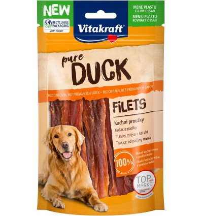 VITAKRAFT SKANĖSTAS DUCK 80G 58579 ŠUNIMS