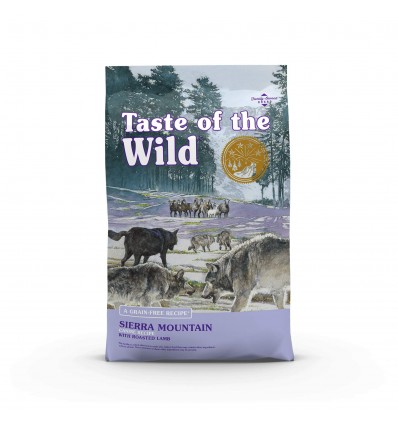 TASTE OF THE WILD SIERRA MOUNTAIN SU ĖRIENA 2KG ŠUNIMS SAUSAS BEGRŪDIS