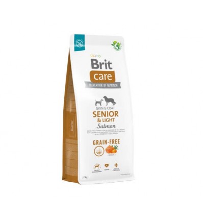 BRIT CARE SENIOR SALMON&POTATO 3KG ŠUNIMS