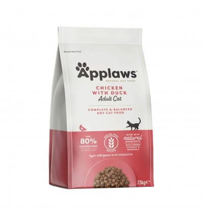 APPLAWS ADULT CHICKEN WITH DUCK 7,5KG KATĖMS 4304ML-A